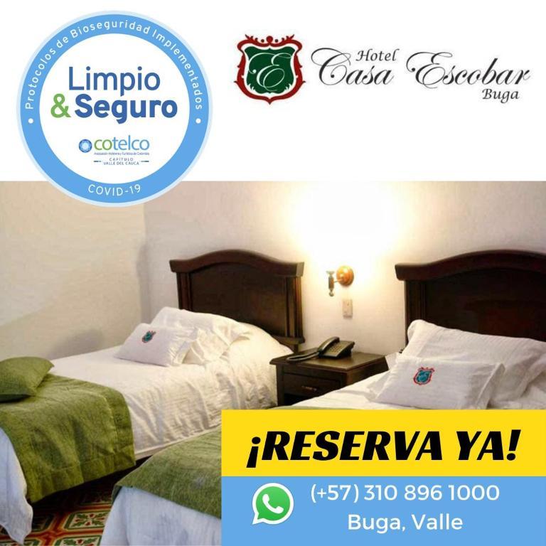Hotel Casa Escobar Buga Extérieur photo